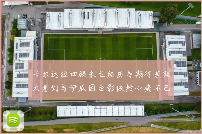 卡尔达拉回顾米兰经历与期待差距大看到与伊瓜因合影依然心痛不已