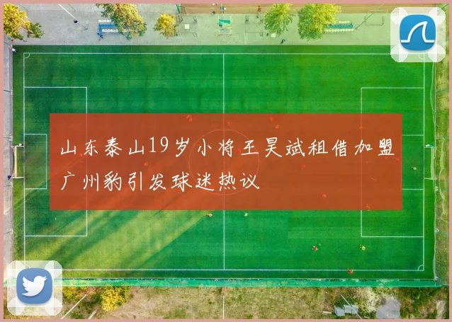 山东泰山19岁小将王昊斌租借加盟广州豹引发球迷热议